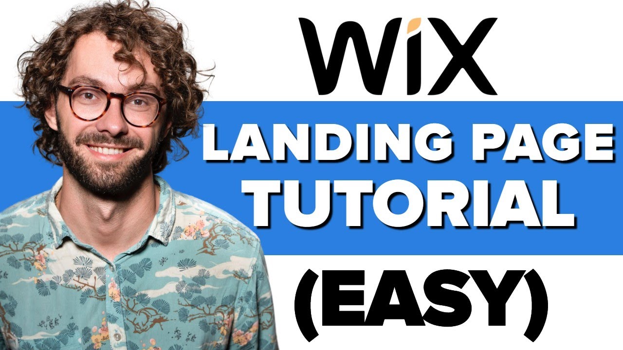 Wix Landing Page Tutorial (2023)