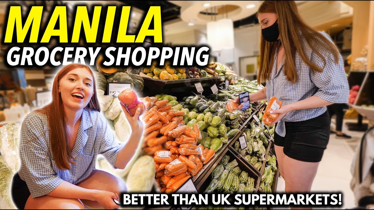 Our First Manila Grocery Shop!