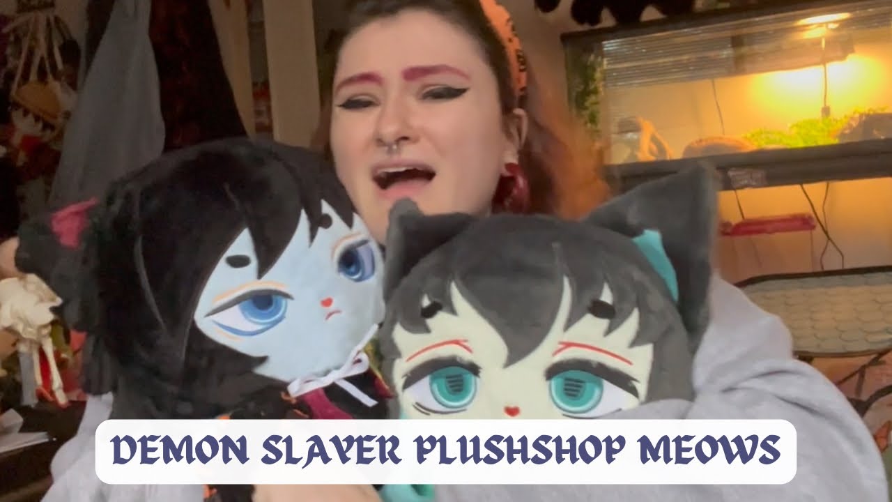 Demon Slayer PLUSH SHOP Unboxing and Review!