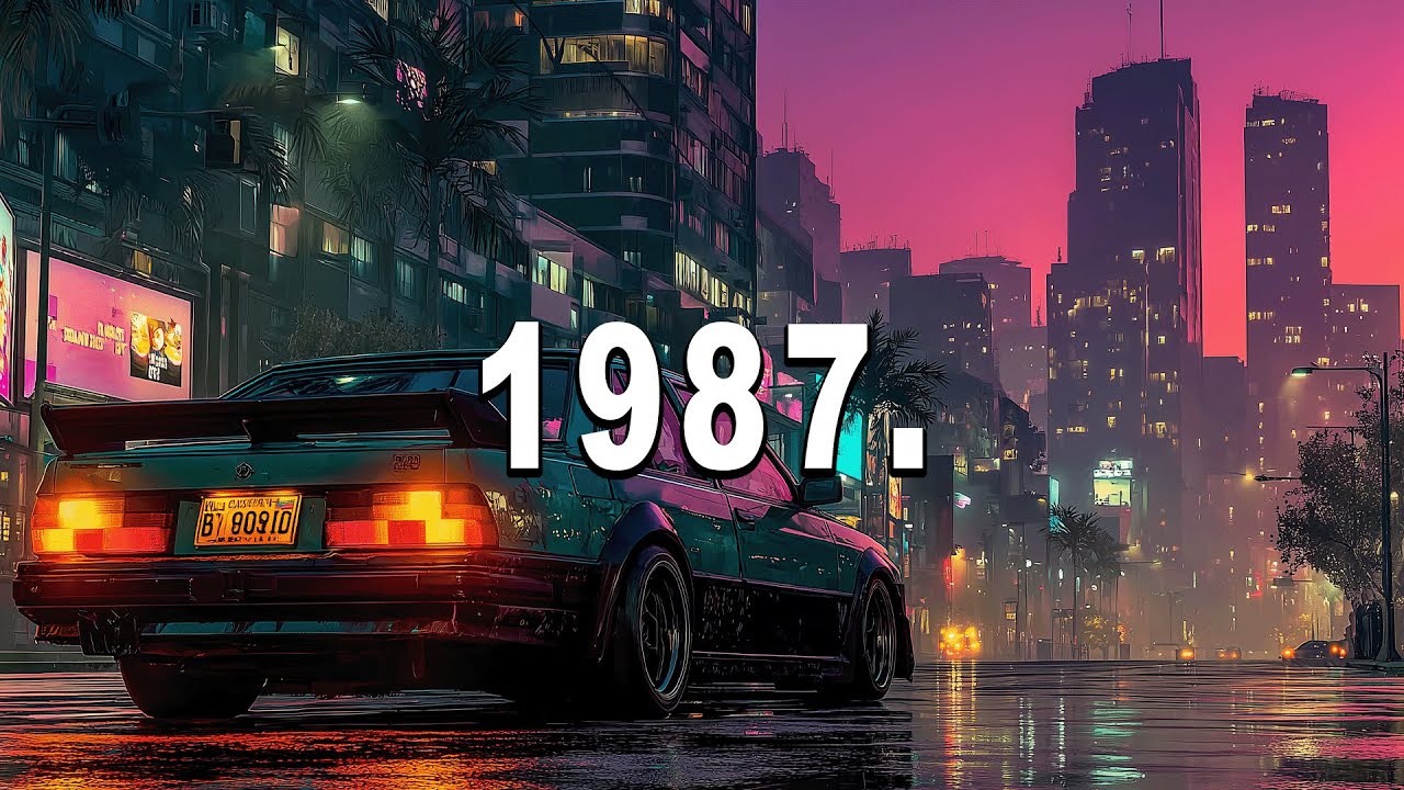 80s Synthwave Music Mix 3 | Cyberpunk Retrowave Vibes for Night Drives & Neon Reflections