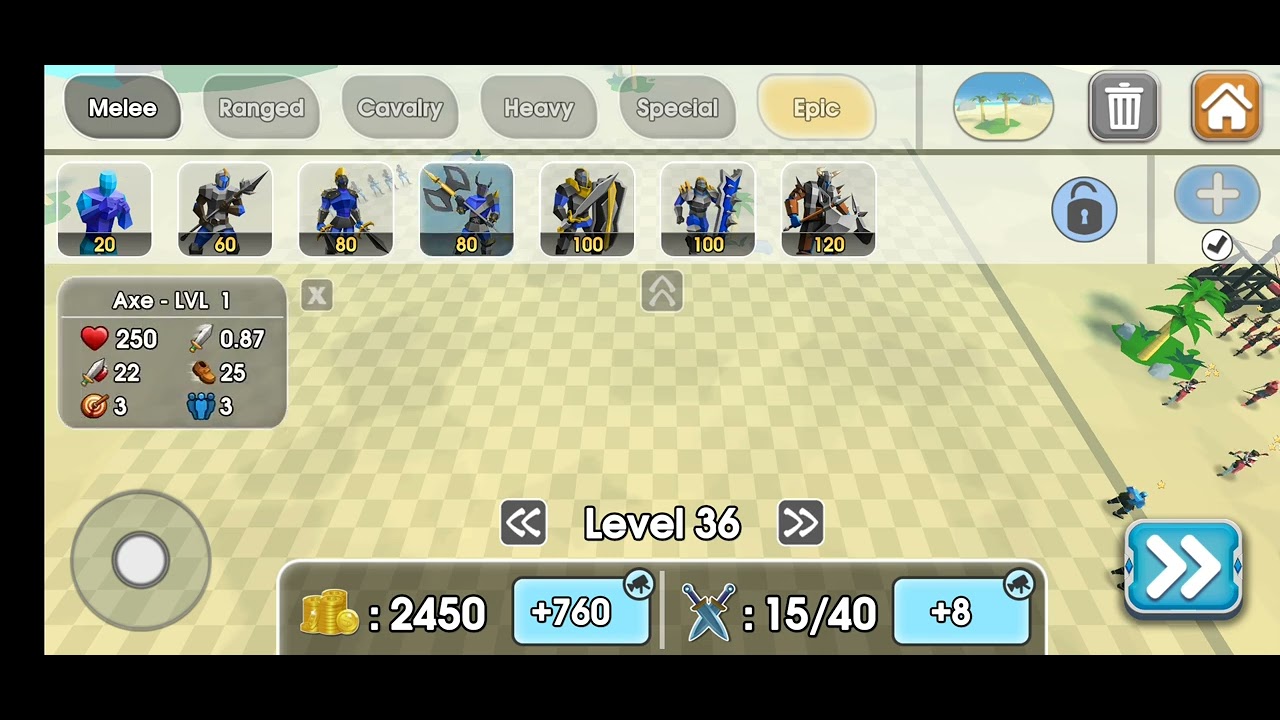 Epic Battle Simulator 2 Level 36
