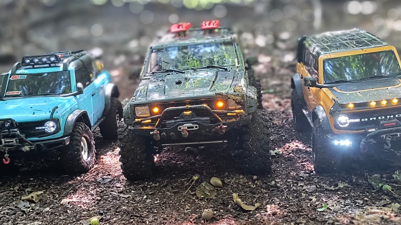 CROSS RC EMO X2 1/8 COUGAR RTR 4WD - TRX4 BRONCO 2021 - BELUGA