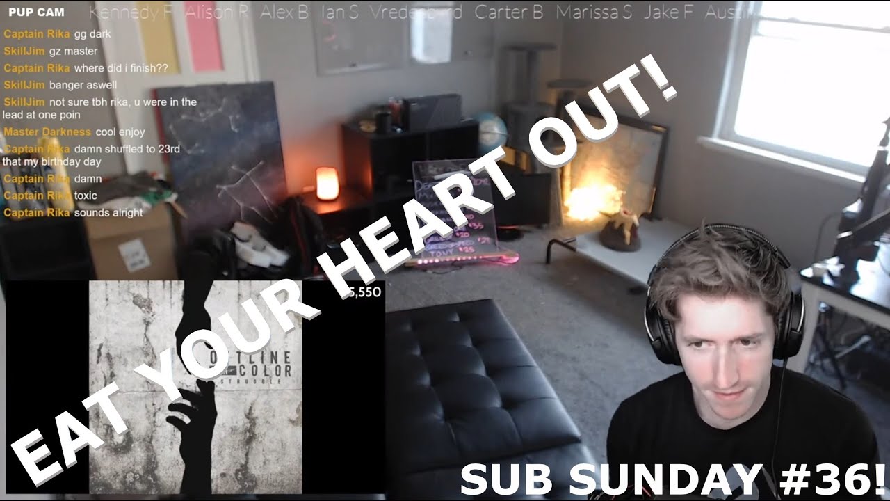Chris REACTS to Outline In Color - Eat Your Heart Out [SUB SUNDAY #36]