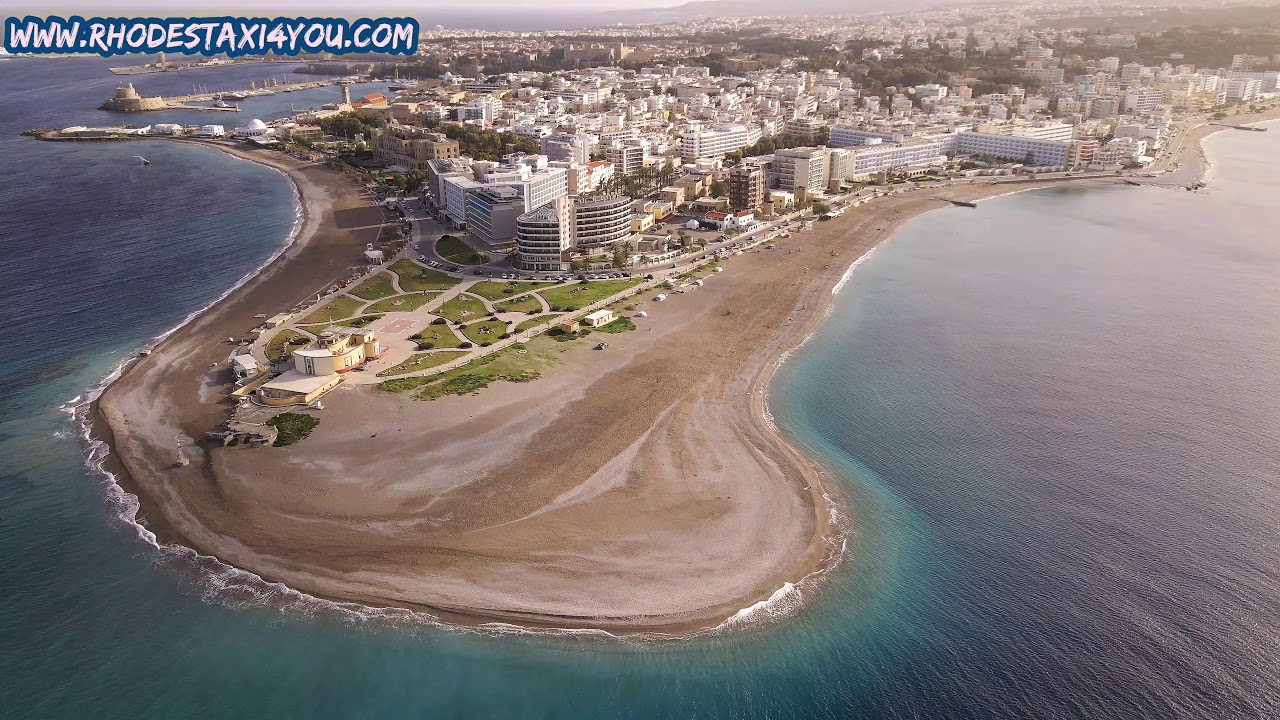 Elli beach - Aquarium Rhodes island Greece