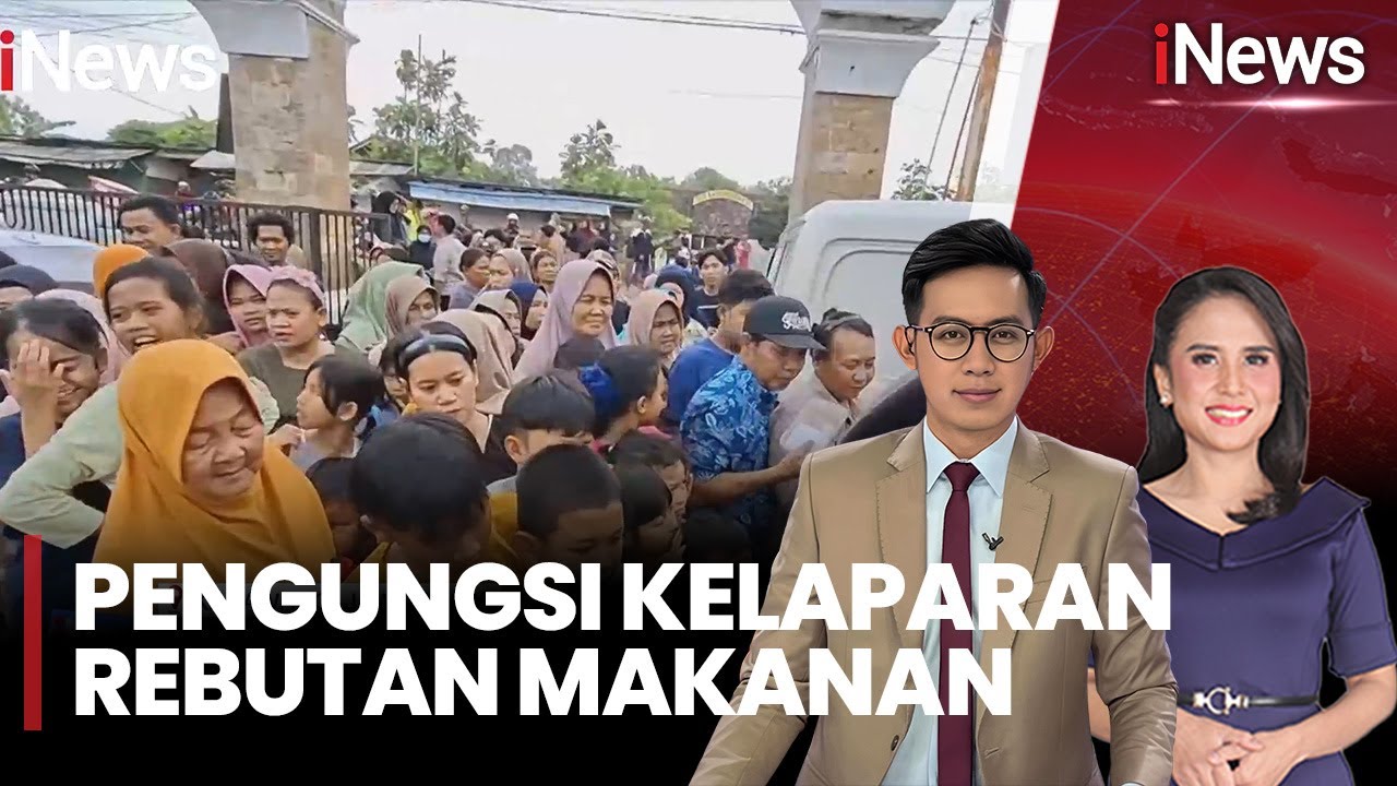 Pengungsi Kelaparan Rebutan Makanan, Banjir Karawang Hari Ke-7 Belum Surut |iNews Pagi (25/01)