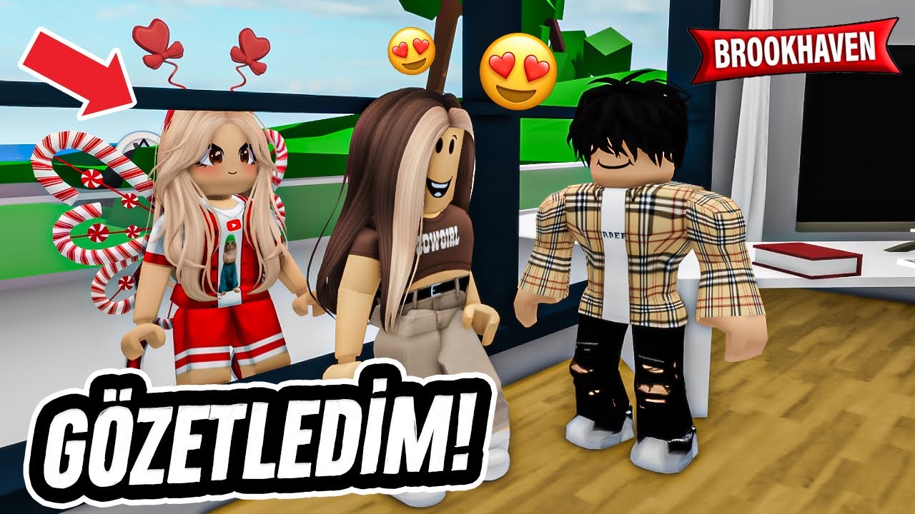 BROOKHAVENDA EVLERİ GÖZETLEDİM ROBLOX BROOKHAVEN🏡RP