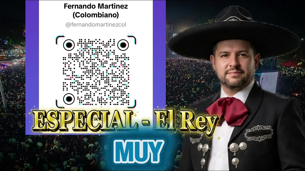 Fernando Martínez – El Rey (Remix en Vivo Portugal 🇵🇹) | Homenaje a Vicente Fernández