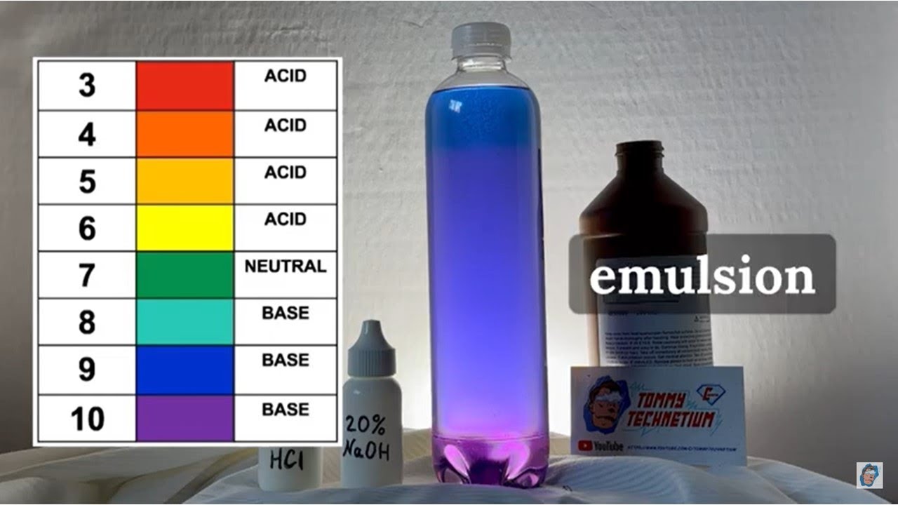 Magic Liquid Science Experiment at Home 🔮🌈🧪⚗️