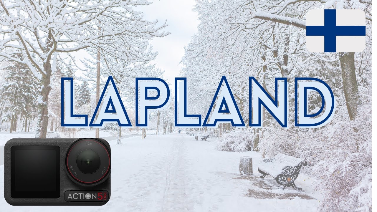 Lapland Bus Ride! | Osmo Action 5 Pro