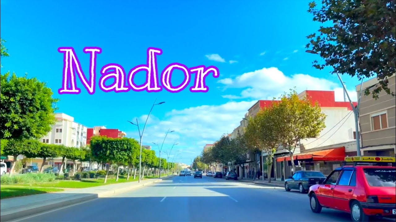 Nador 2022 driving from Segangan to oulad mimoun | video 4K HDR 60fps | Morocco Person Walking
