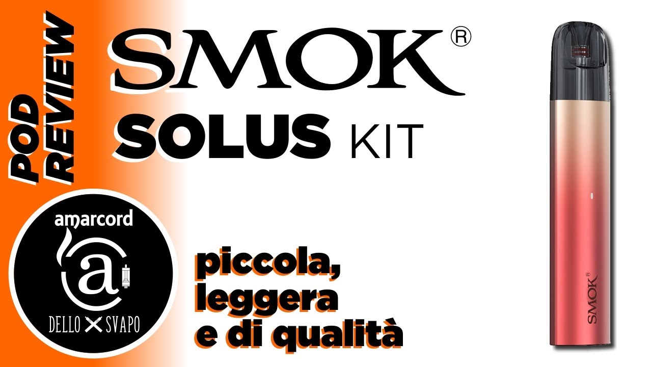 Solus Kit by Smok - Amarcord Channel Review 2021