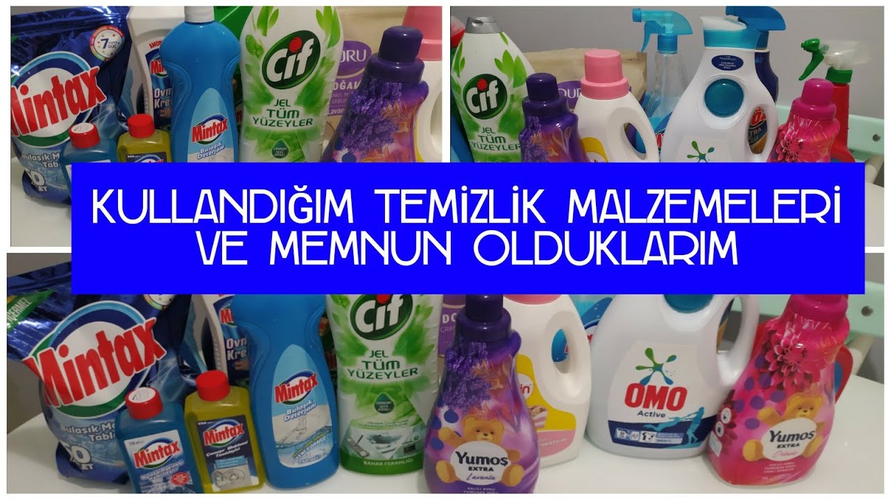 HANGİ TEMİZLİK MALZEMELERİNİ KULLANIYORUM ❓MEMNUN OLDUKLARIM☑️ MARKALARI NE❓ TEMİZLİK TAVSİYELERİM✨
