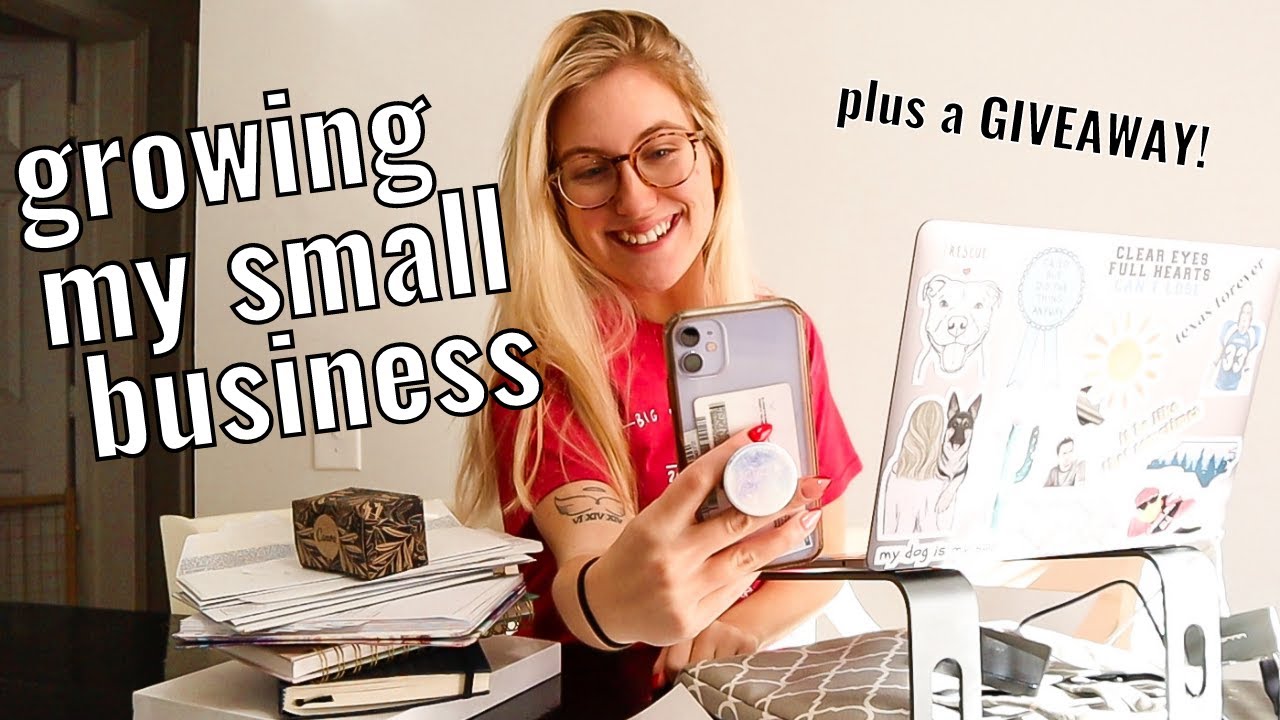 how I market my small business | trying TikTok, valentine's day giveaway, + new marketing strategies