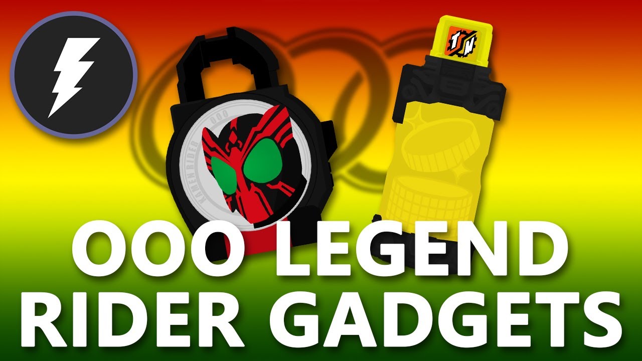 Kamen Rider OOO Legend Rider Gadgets