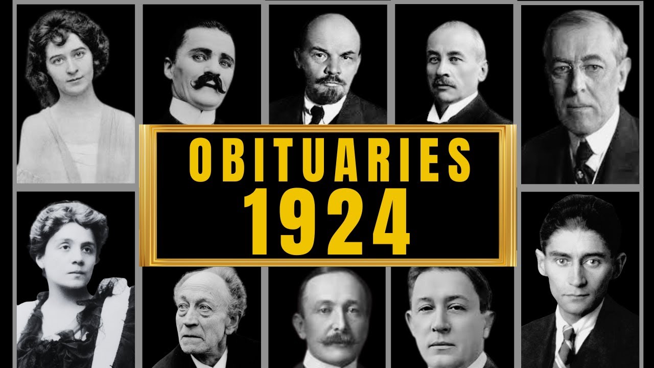 Famous Hollywood Celebrities We've Lost in 1924 - Obituary in 1924
