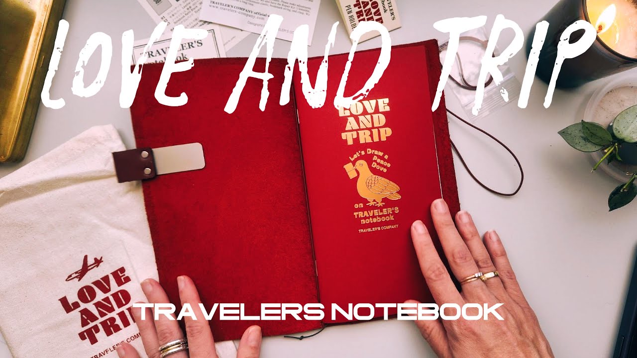 UNBOXING Love and Trip Travelers Notebook