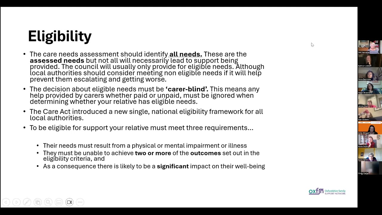 The Importance of understanding The Care Act