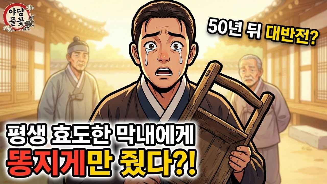 효자 막내에게 남긴 낡은 똥지게 하나, 그 안에 숨겨진 천금 같은 비밀 | 설화 조선 야담 수면동화 전설