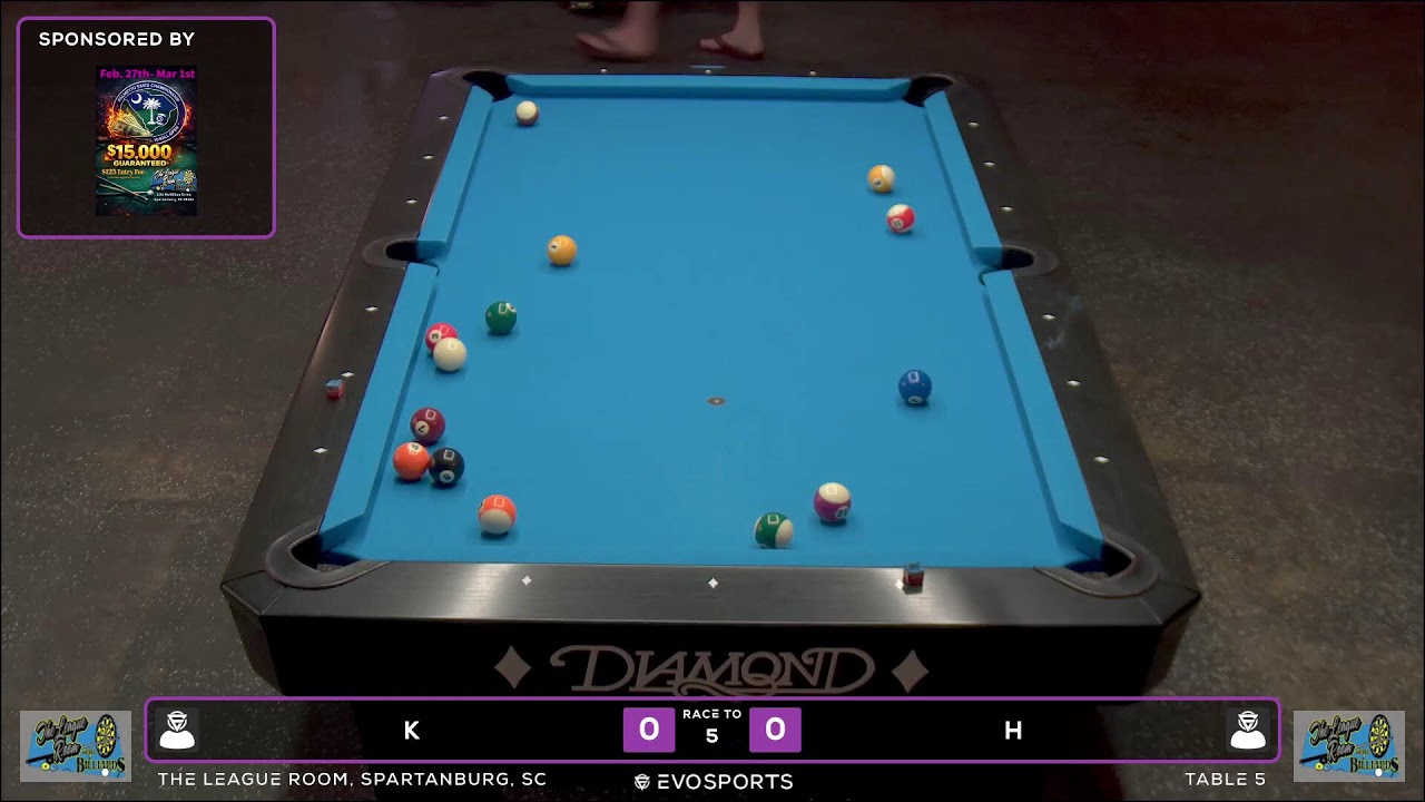 K vs H - THE LEAGUE ROOM - TABLE 5 | EvoSports