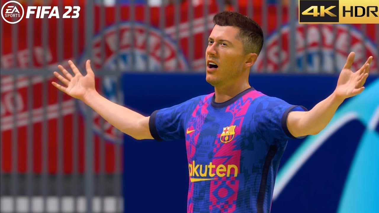 FIFA 23 - Bayern Munich vs Barcelona - UEFA Champions League 22/23 Full Match Pc Gameplay |