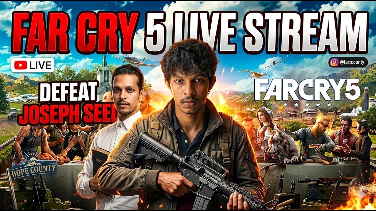 මිත්ථයාවට එරෙහිව FarCry 5 Part 1