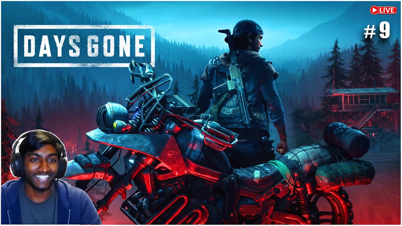 Days gone ⚠️ horror game [ Live🔴 ] Pt - 9 | Road to 1k Subscribers