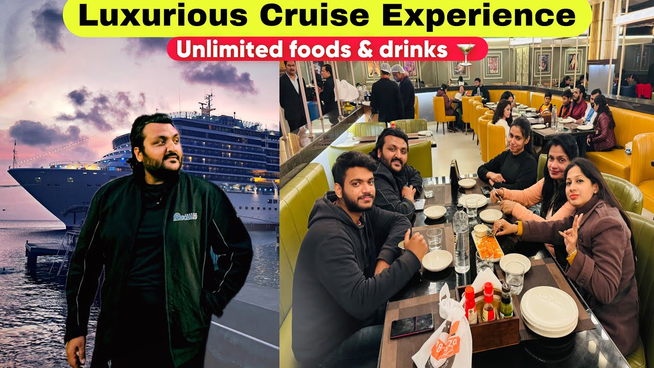 Most Luxurious Cruise Experience in Gorakhpur, Uttar Pradesh || Unlimited 5 stars Delicious food 🤤