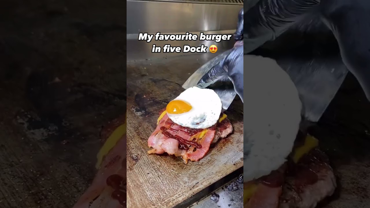 My Favourite Burger at The Burg Five Dock!