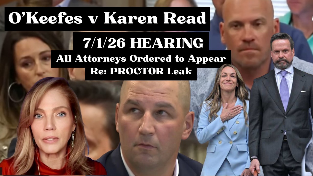 LIVE 💥Judge Calls Emergency Hearing of All Attys in O'Keefe v Read 💥TULLY Atty Cited Fake Case??