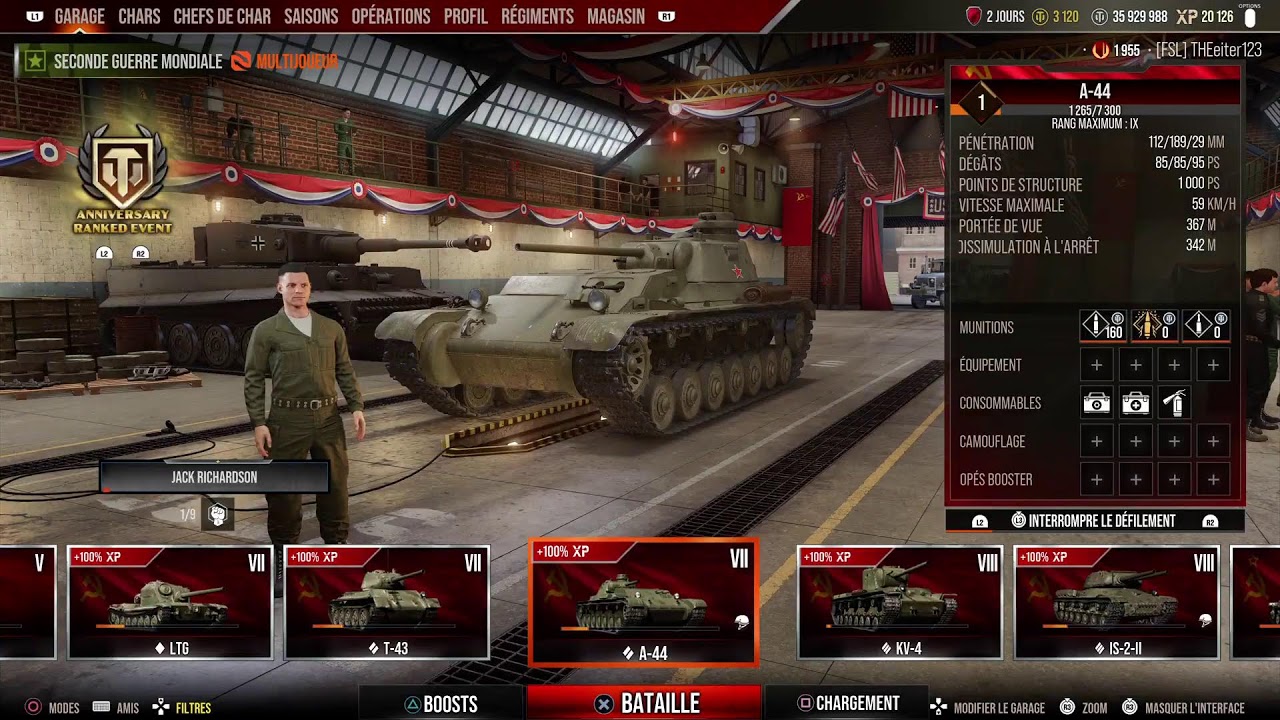 World of Tanks [FR - PS5] #455 saison 35 étape 45