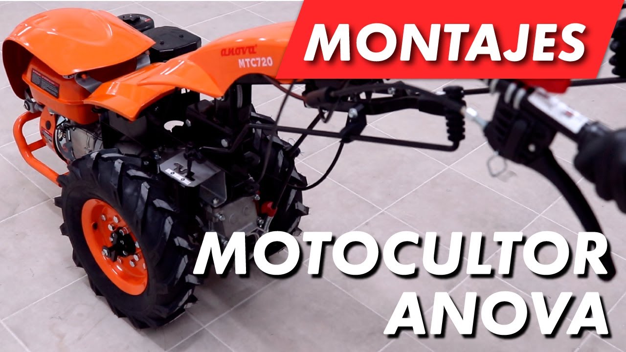 Montaje motocultor Anova MTC720 🔧