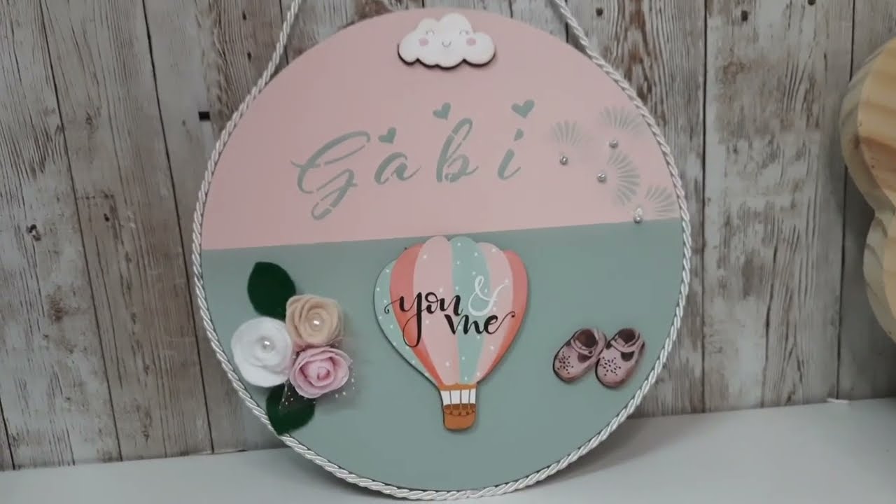 PLACA PARA MATERNIDADE 