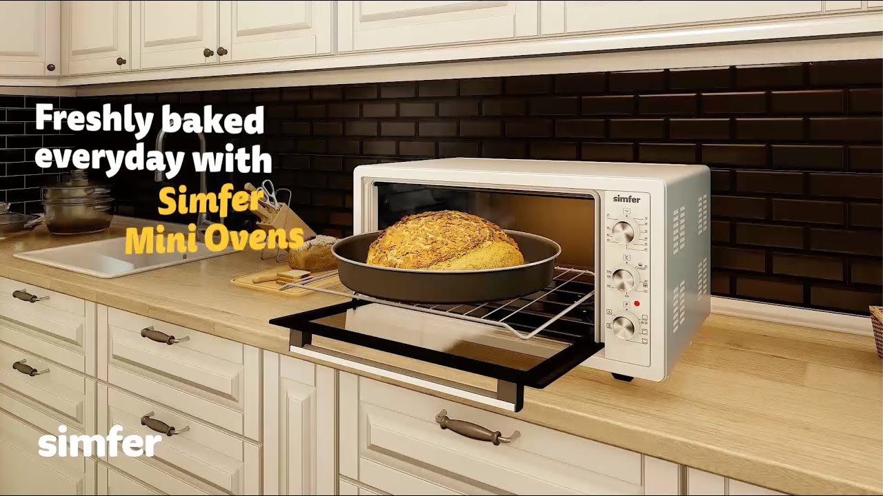 Simfer Mini Oven Baking Bread