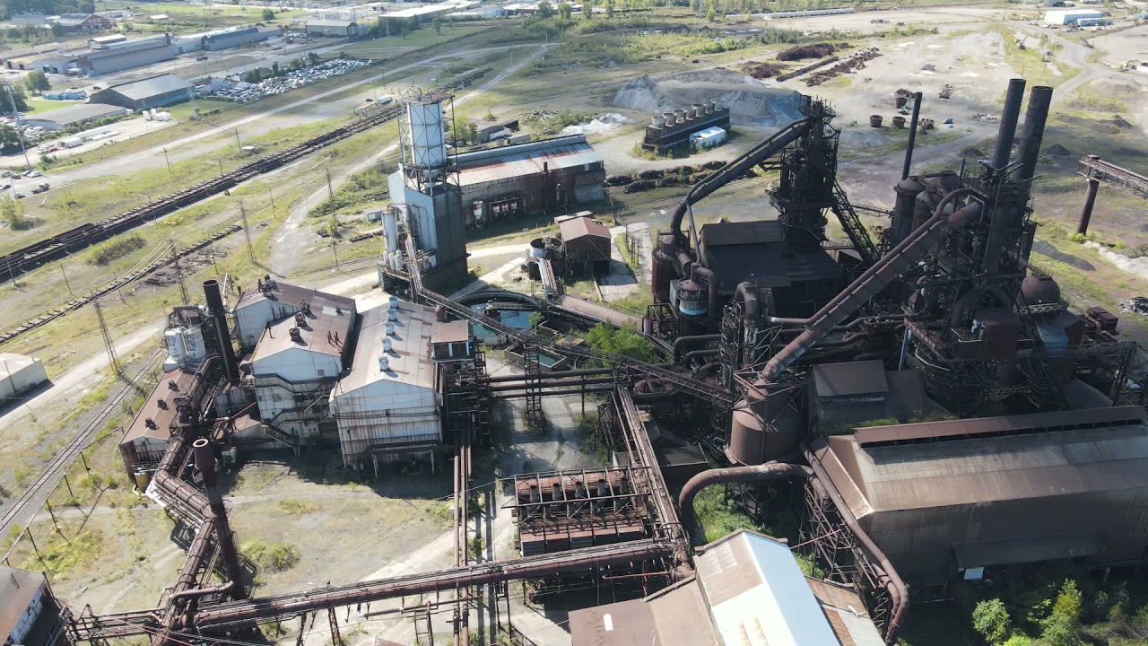 Steel Mill Lorain, Ohio by drone