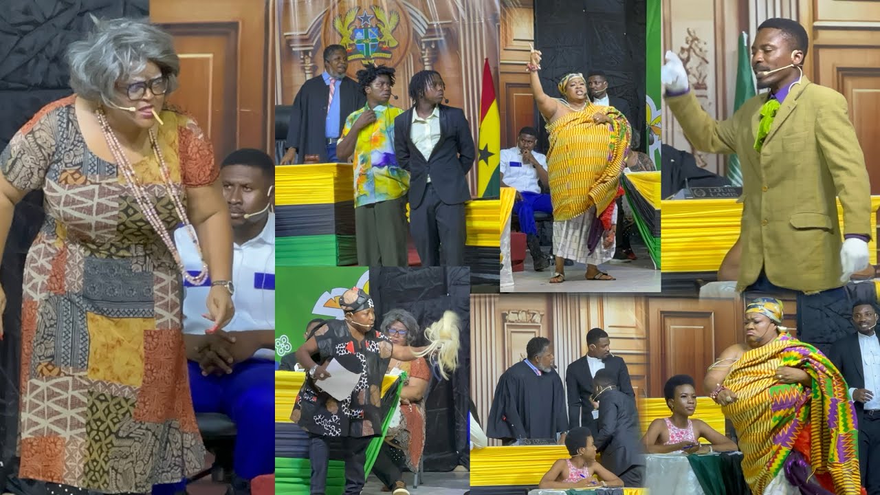 Pt1. All Kumawood stars performed Ashanti festival kente wahala Kejetia vs Makola