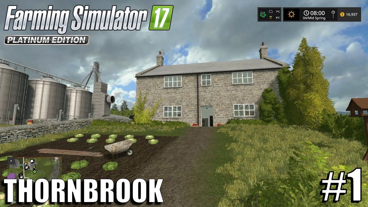 DAY ONE| Shamrock | Timelapse # 1 | Farming Simulator 17