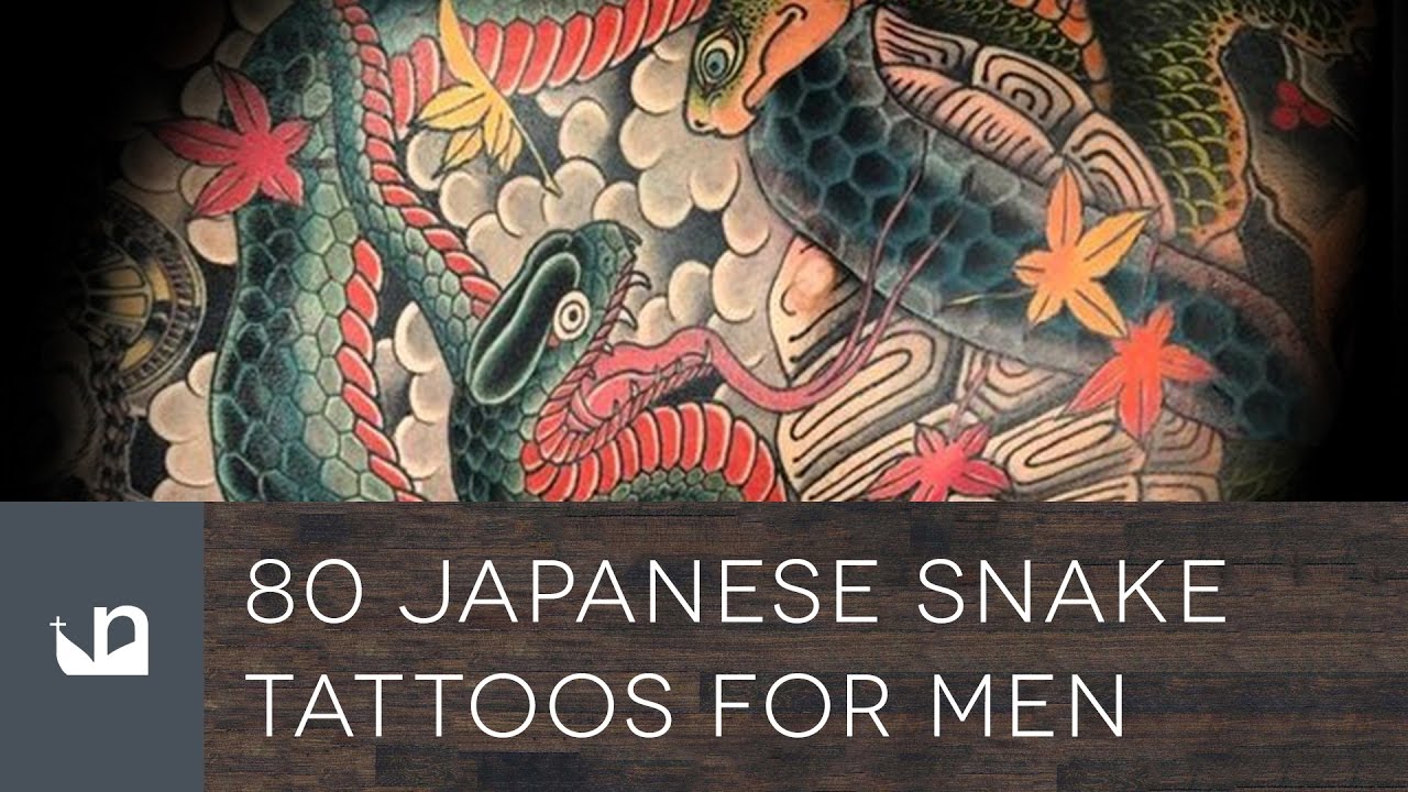 80 Japanese Snake Tattoos For Men