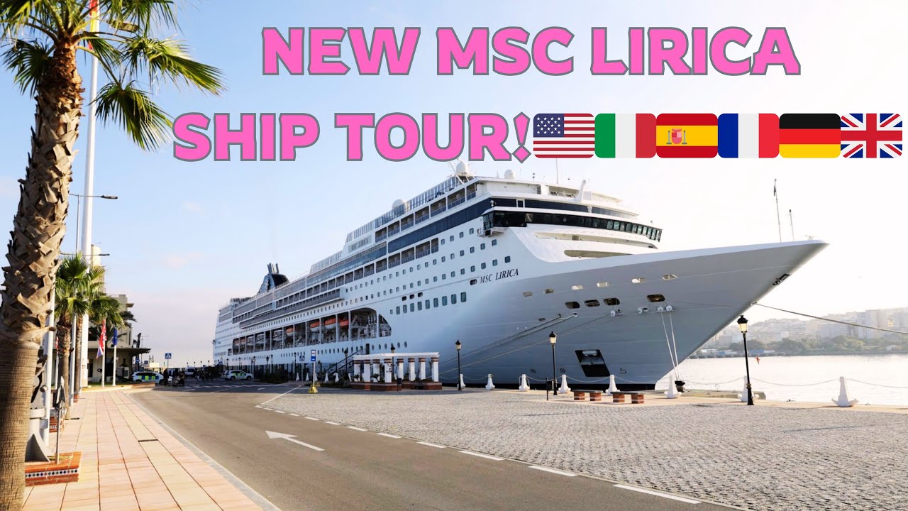 NEW MSC LIRICA cruise ship tour 2025! 4K including cabin suite tour & private Aurea TOP 13!