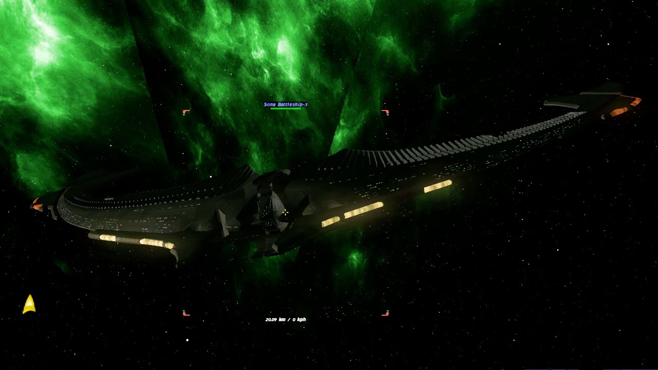 Star Trek BC (RM Mod) Коса Ремана + 2 боевых крейсера Соны против USS Titan A + Гидран Драгун UniMod