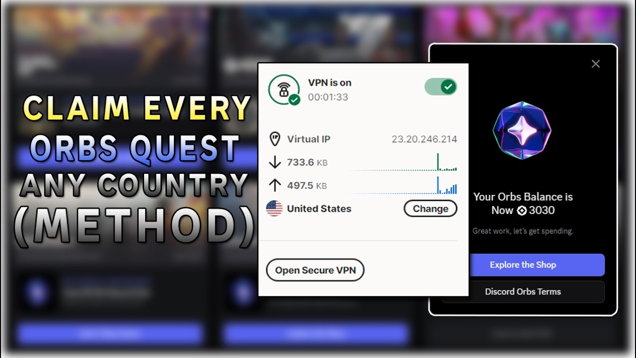 Claim EVERY Discord ORBS Quest In ANY Country