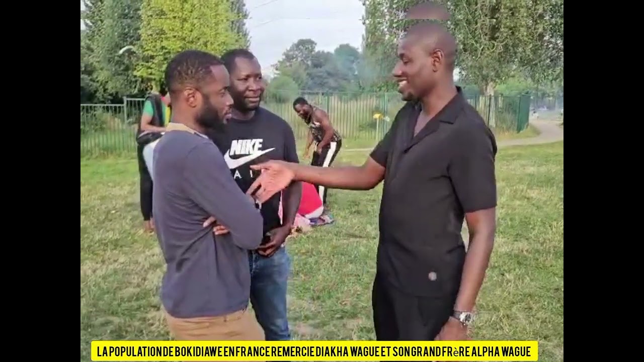 Urgent le barbecue des fils de bokidiawe organise par l'enfant béni Diakha wague