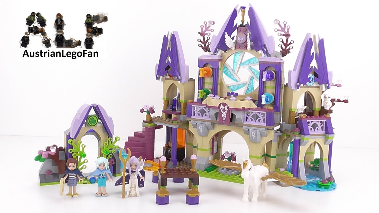 Lego Elves 41078 Skyra&acute;s Mysterious Sky Castle - Lego Speed Build Review