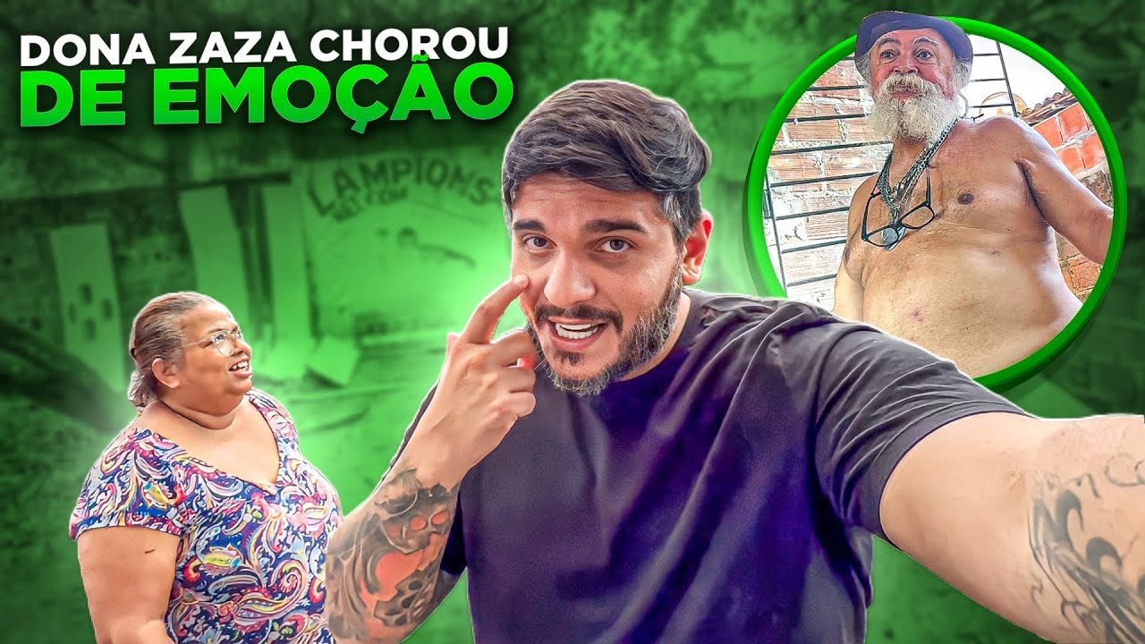 DONA ZAZA CHOROU DE EMOÇÃO E MANETIKIN DISSE A LUIZ DO SOM | LUIZ DO SOM