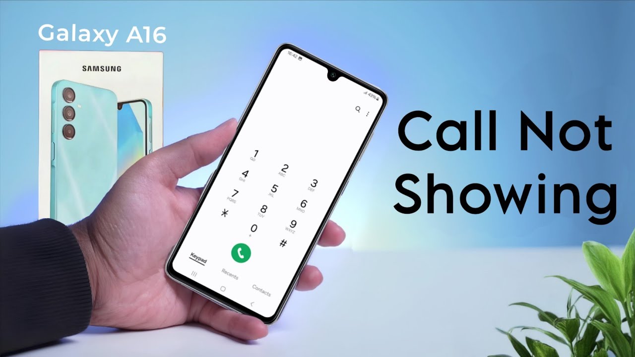 How to Fix Incoming Call Not Showing on Samsung Galaxy A16, Call Screen OFF