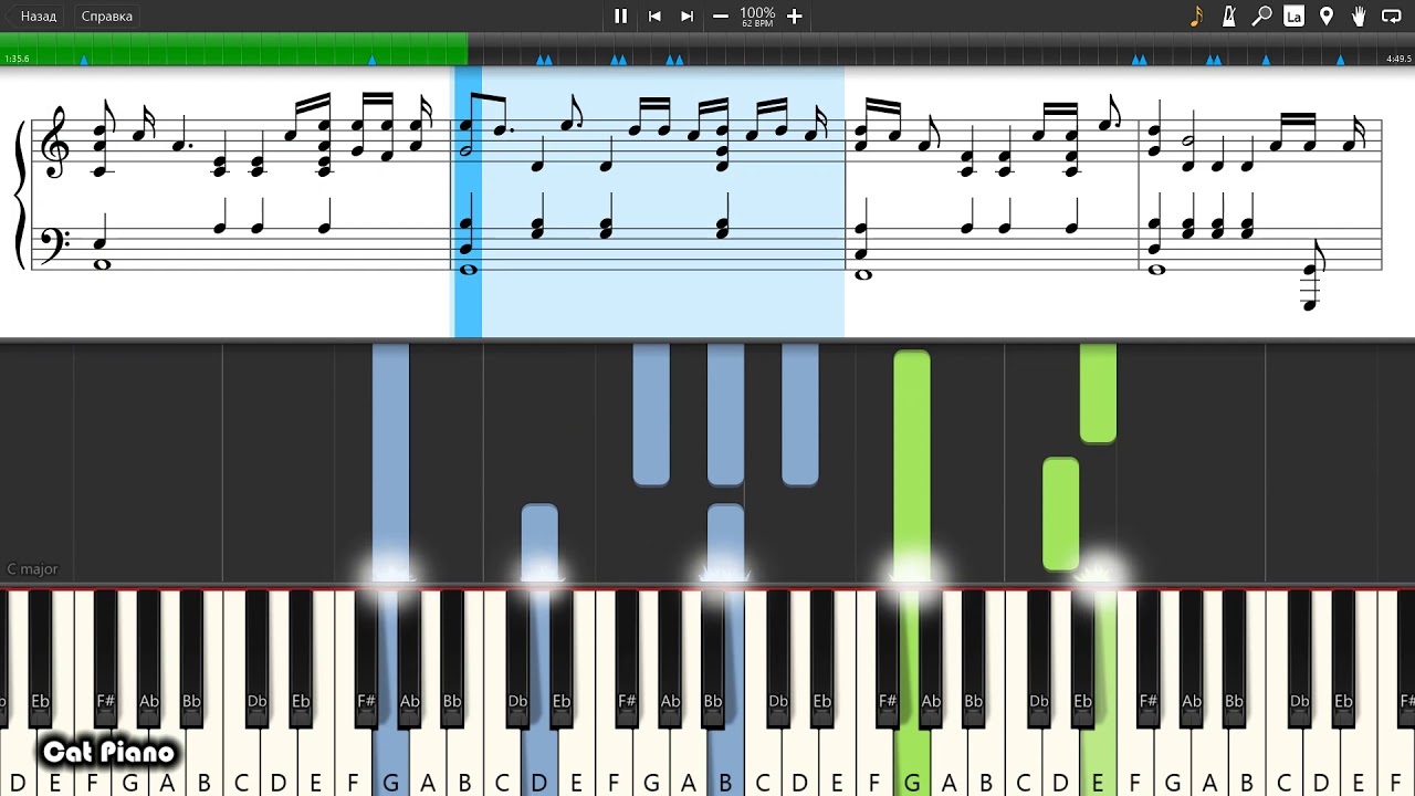 Lana Del Rey - California - Piano tutorial and cover (Sheets + MIDI)