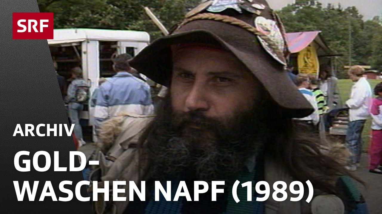 Goldwäscher Meisterschaft | Goldwaschen in der Schweiz | SRF Archiv