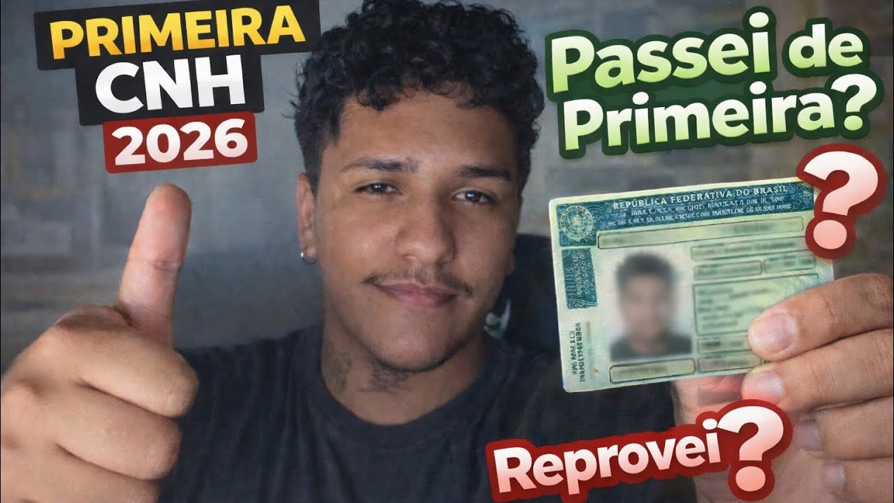 Como Foi Tirar Minha PRIMEIRA CNH (Passei de Primeira!)
