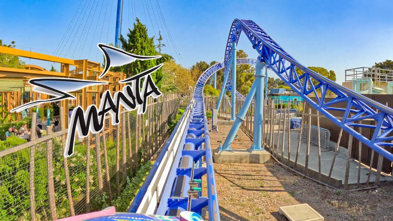Manta Front Seat POV - SeaWorld San Diego