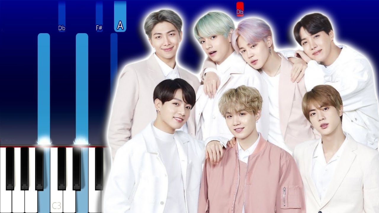 BTS (방탄소년단)'ON' Piano Tutorial)