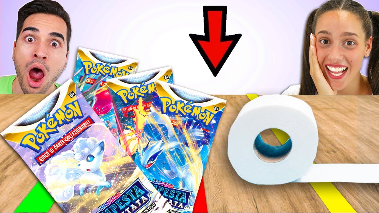 SE ROTOLA FINO ALLE BUSTINE DI POKÉMON LE APRIAMO